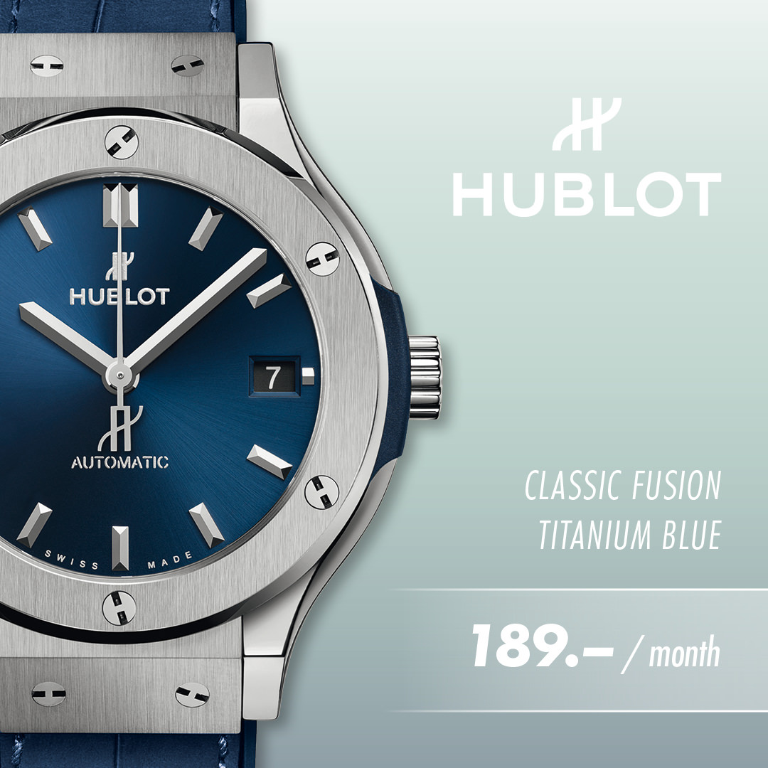Hublot Classic Fusion Titanium Blue
